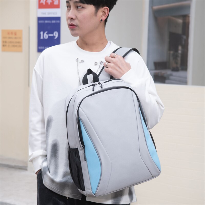 Backpacks For Men Waterproof Oxford Cloth Bag Multifunctional Business Laptop Rucksack Male Portable Casual Travel Bagpack