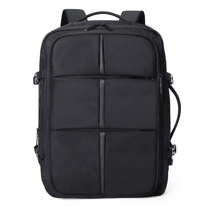 Large-capacity Men's Backpack Multifunction USB Charging Bagpack Male Business Bag For Laptop 17.6 Inch Expandable Rucksack