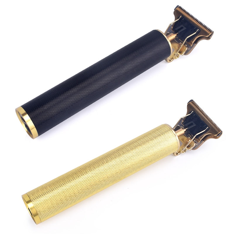 USB Rechargeable T9 Baldheaded Hair Clipper Electric Hair Trimmer Cordless Shaver Trimmer 0mm Men Barber Hair Cutting Machine