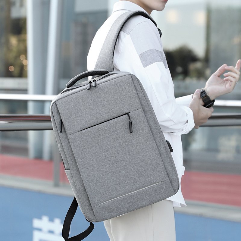 Multifunctional Man Backpack Waterproof Nylon Bag Large Capacity USB Charing Business Rucksack For Laptop 15.6 Inch Male