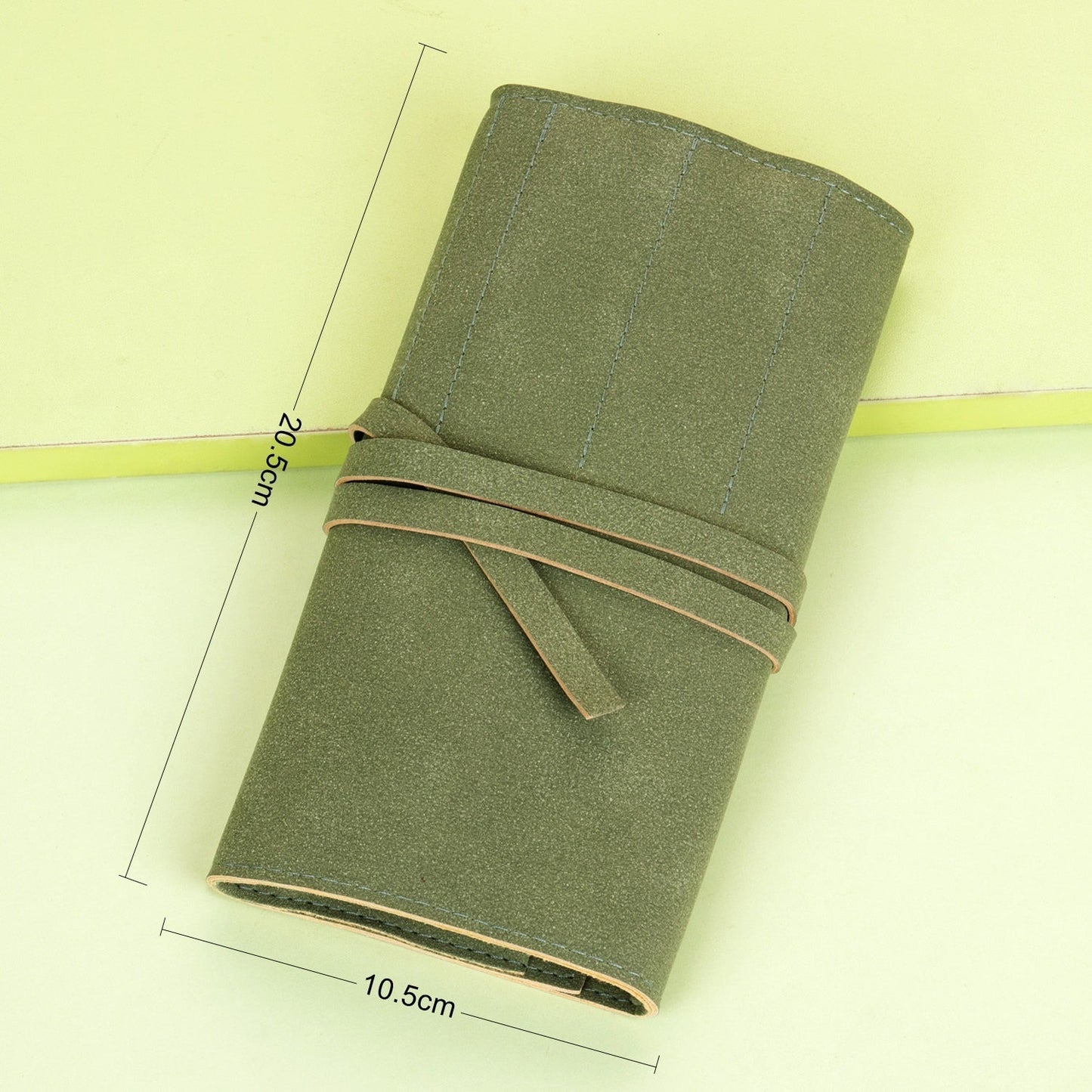 10pcs Nature Wood Handle Makeup Brushes Set With Green Bag Small Fan Powder Blush Foundation Eye Shadow