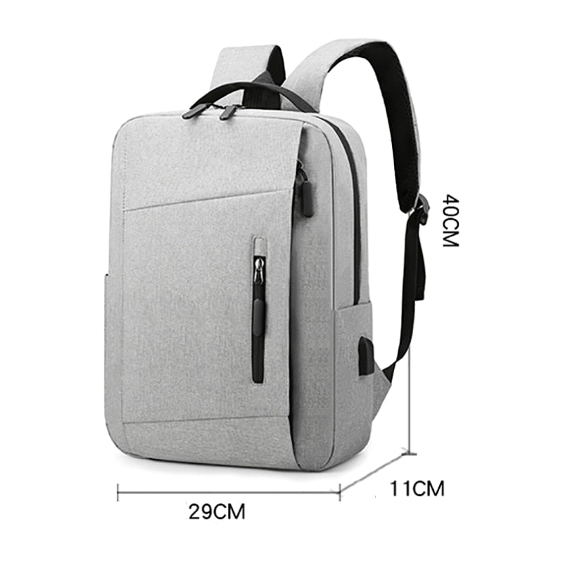 Men's Backpack Multifunctional Waterproof Business Bags Portable Casual Rucksack Male Laptop Backpack USB Charging Design