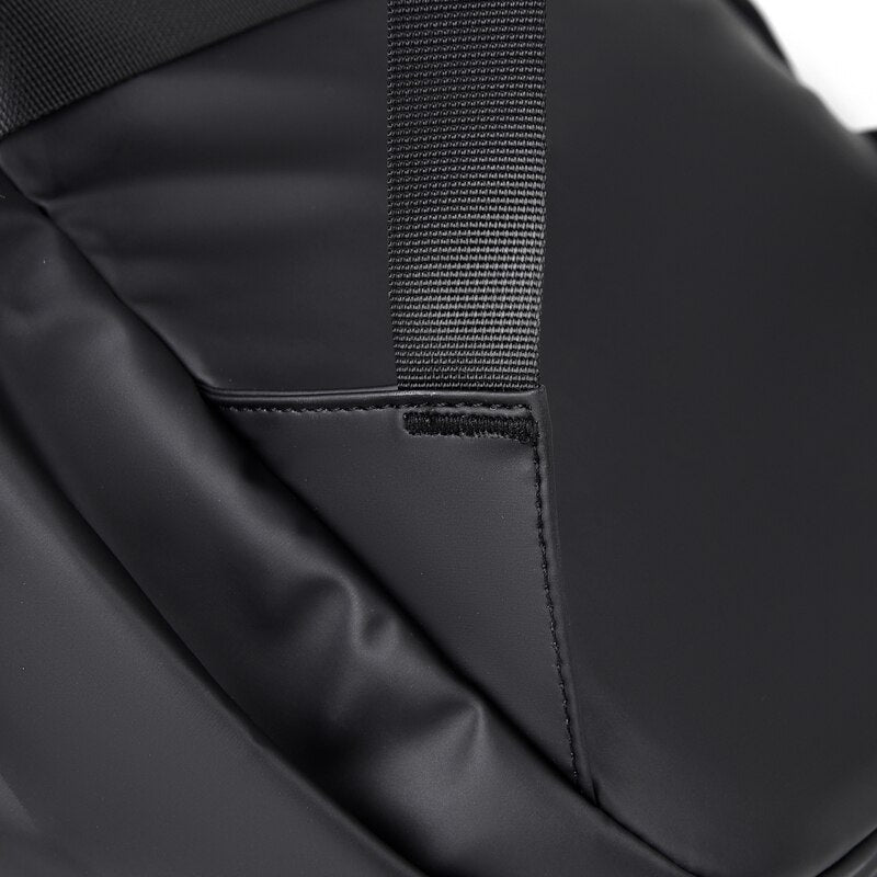 Men's Fashion Backpack Trendy Black Portable Casual Designer Backbags Waterproof Luxury Business Bag For Laptop 14 Inch