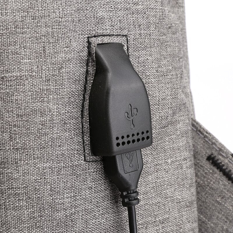 Mens Backpacks Multifunctional Waterproof Nylon Bag USB Charging  Laptop Rucksack Male Portable Business Casual Unisex Bagpack