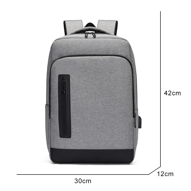 Business Backpacks For Men Multifunctional USB Charging Bag Waterproof Nylon Rucksack Male Urban Casual Laptop Bagpack