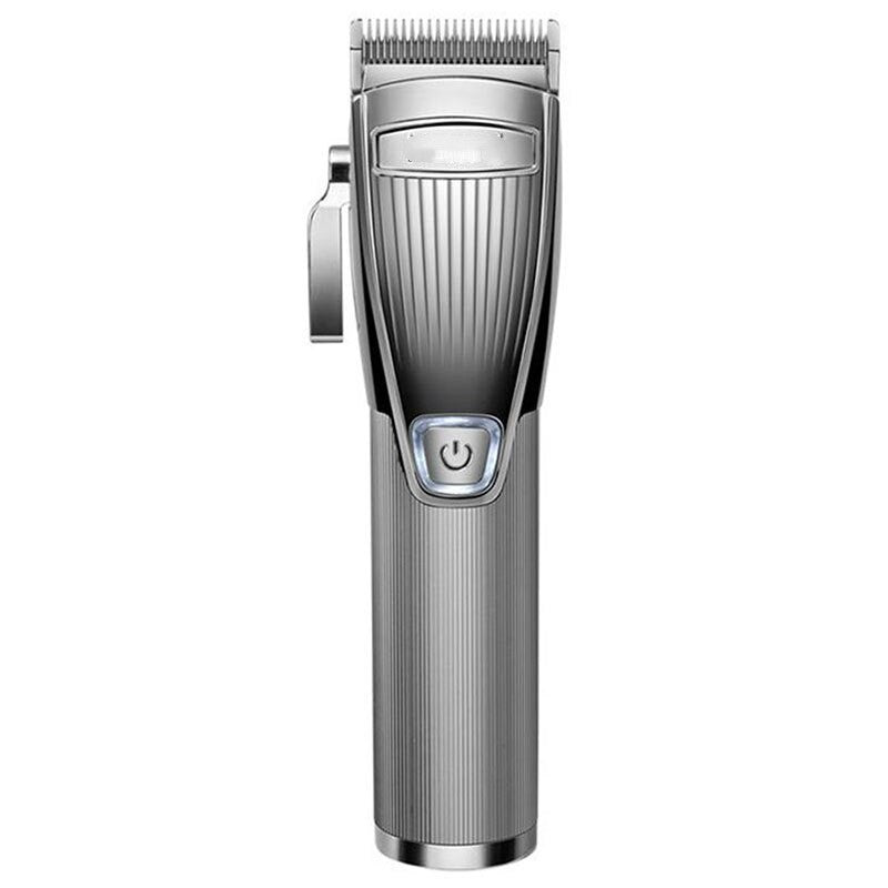 Metal Cord Cordless Hair Clipper Professional Rechargeable Adjustable Hair Trimmer Electric Hair Cutting Machine