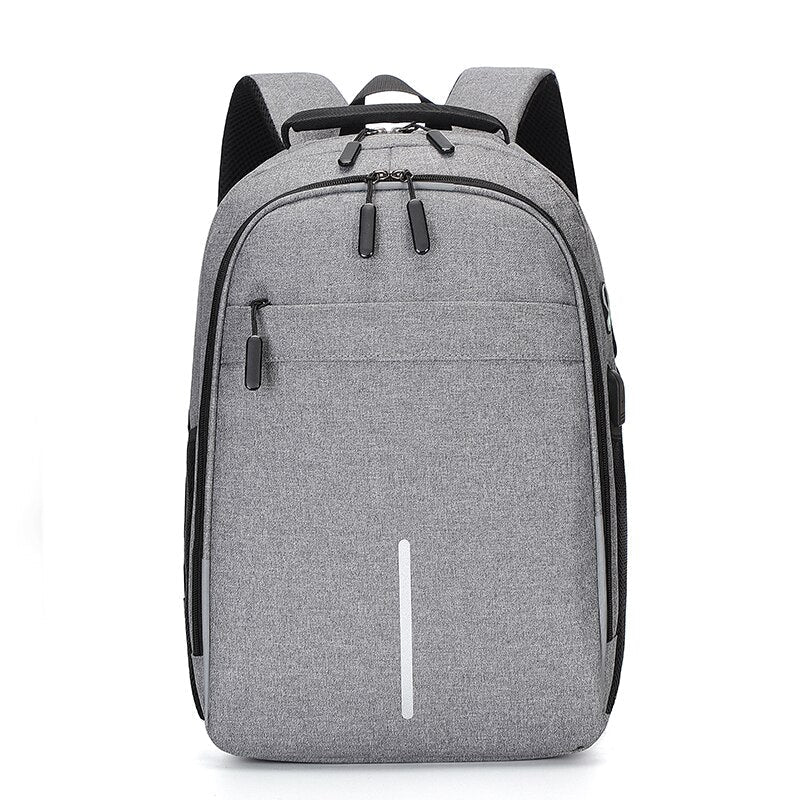 Mens Backpacks Waterproof Oxford Cloth Bag Multifunctional USB Charging Rucksack Male For Laptop Business Casual Bagpack