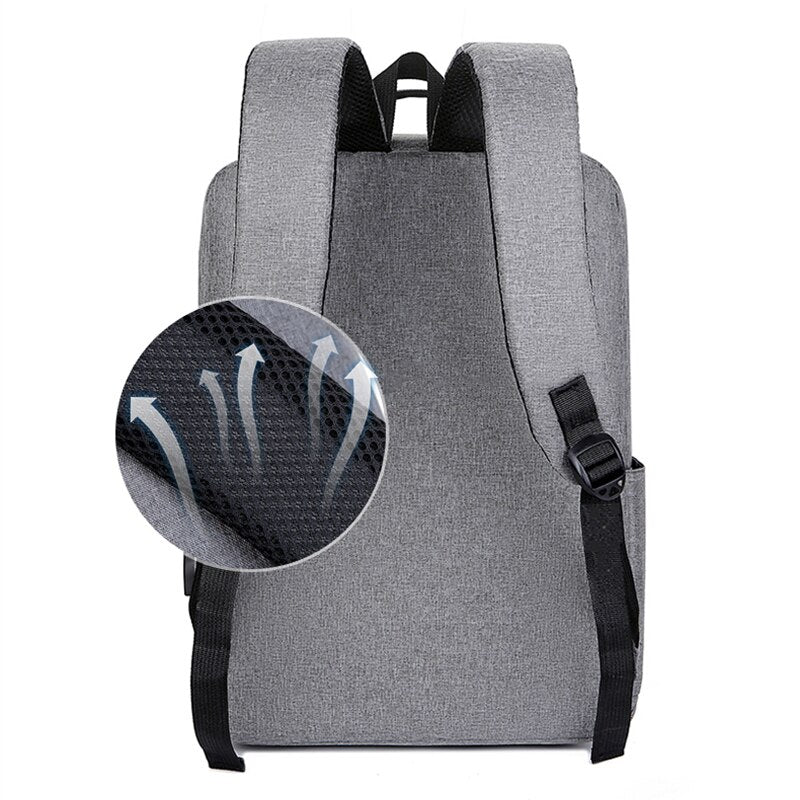 Business Man Backpack Multifunctional Waterproof Laptop Bag For Man USB Charging Rucksack Male Large Capacity Casual Bagpack
