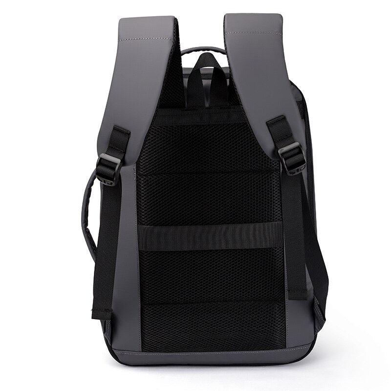 Men's Backpack Multifunctional Waterproof Bag USB Charging Laptop Rucksack Male Business Casual Bagpack Extensible Design