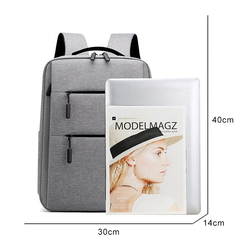 Backpack For Men Multifunctional Luxury Convenient Bag For Laptop 13.3 Inch Casual Gray Business Waterproof Designer Backbags