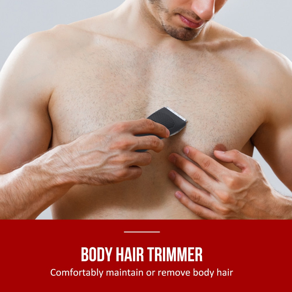 Trimmer for Men Hair Cutting Machine Electric Shaver Professional Beard Trimmer Haircut Shaving Machine for Barber Kit USB