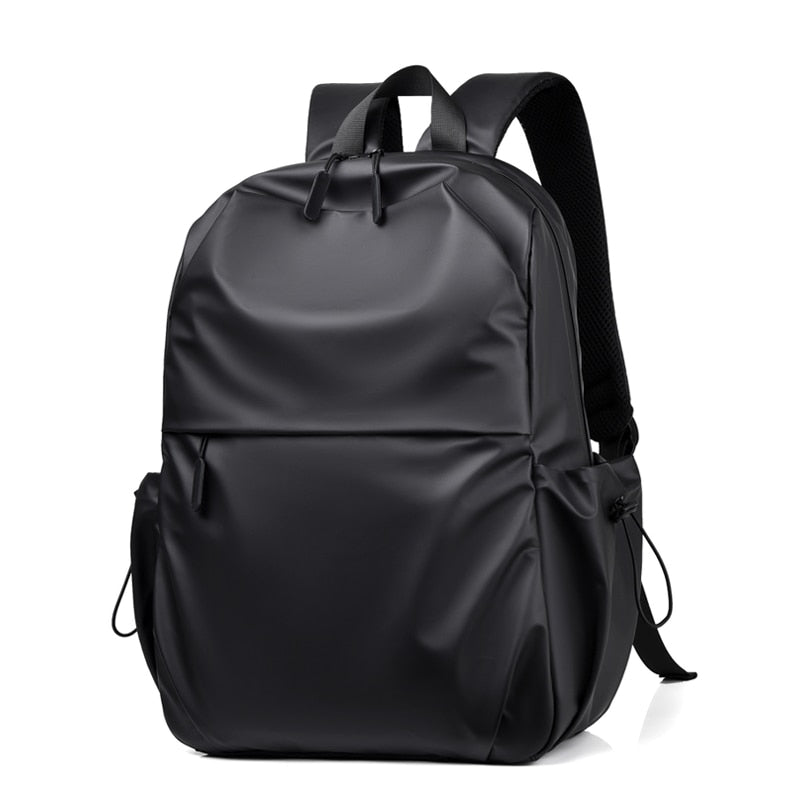 Men's Fashion Backpack Trendy Black Portable Casual Designer Backbags Waterproof Luxury Business Bag For Laptop 14 Inch