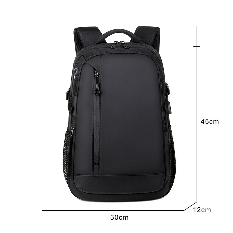 Men's Backpack Multifunction Waterproof Bag Male Large Capacity USB Charging Rucksack For Laptop Fashion Business Bagpack