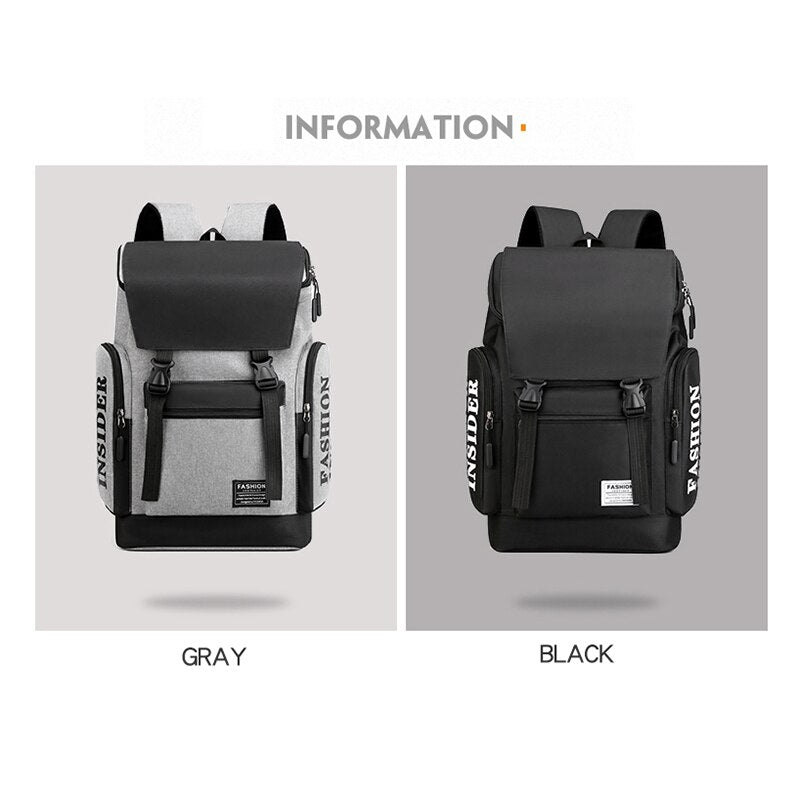 Multifunctional Men's Backpacks Large-capacity Travel Bag For Laptop 15.6 Inch Portable Nylon Anti-theft Rucksack Male