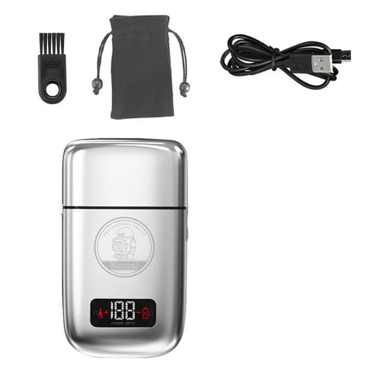 5-speed Electric Shaver for Hair Beard Rechargeable Bald Shaving Machine for Men Fade Finishing Tool Shaper