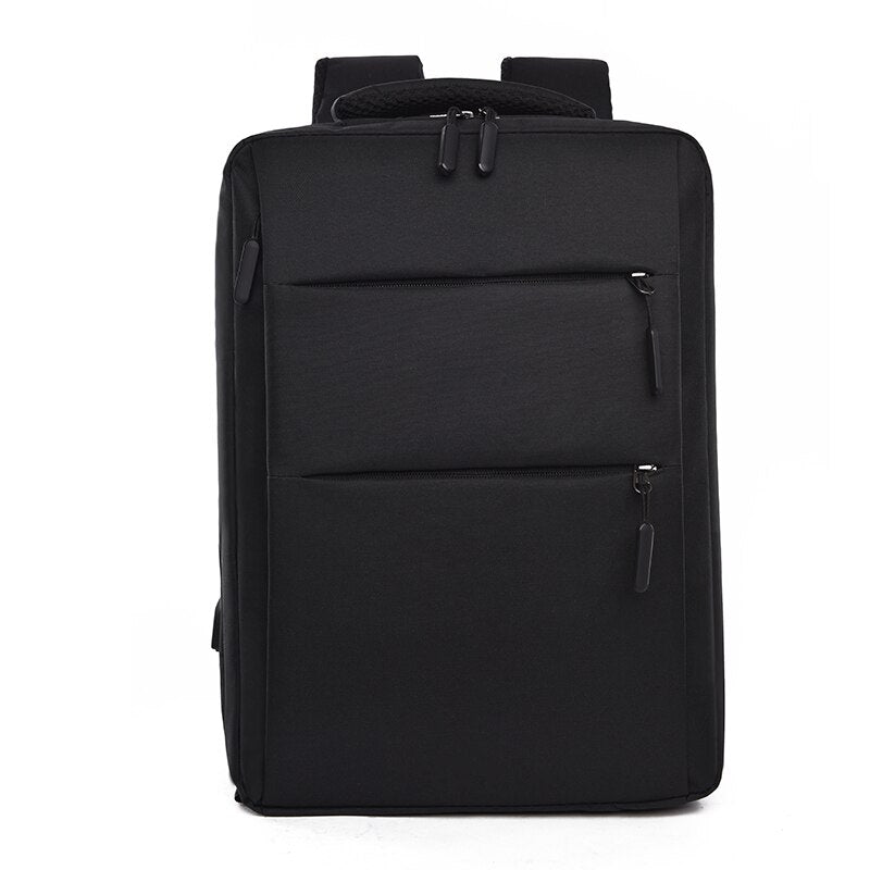 Business Man Backpack Waterproof Oxford Cloth Bag Multifunctional USB Charging Rucksack Male Large Capacity Laptop Bagpack