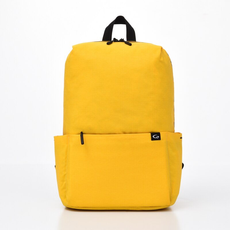 Mens Backpack Fashion Business Yellow Designer Bag For Laptop 13.3 Inch Multifunctional Travel Rucksack Unisex Backpack