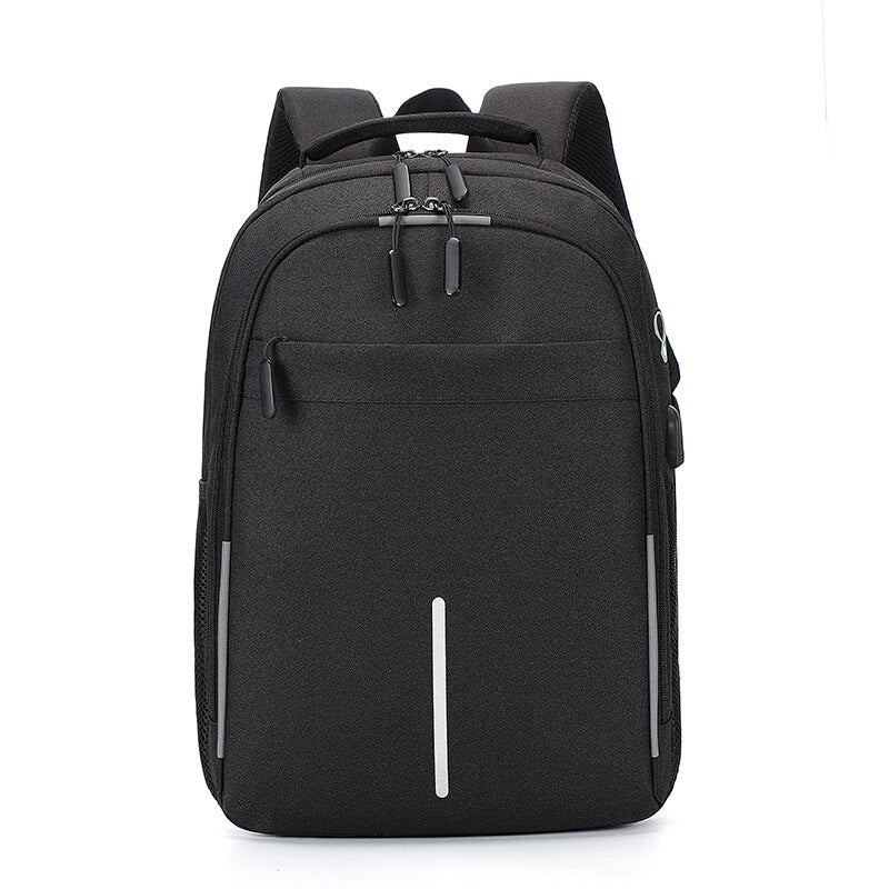 Mens Backpacks Waterproof Oxford Cloth Bag Multifunctional USB Charging Rucksack Male For Laptop Business Casual Bagpack