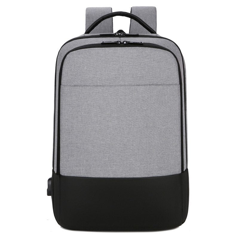 Mens Backpacks Multifunctional Waterproof Notebook Backbag USB Charging Business Oxford Cloth Rucksack For 15.6-inch Laptop