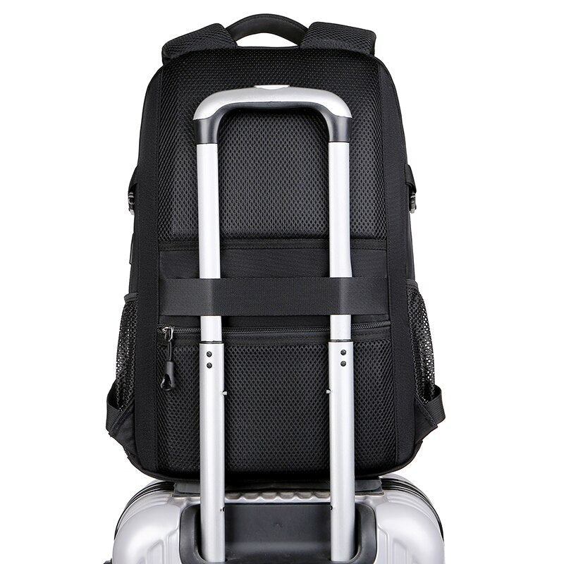 Men's Backpack Multifunction Waterproof Bag Male Large Capacity USB Charging Rucksack For Laptop Fashion Business Bagpack