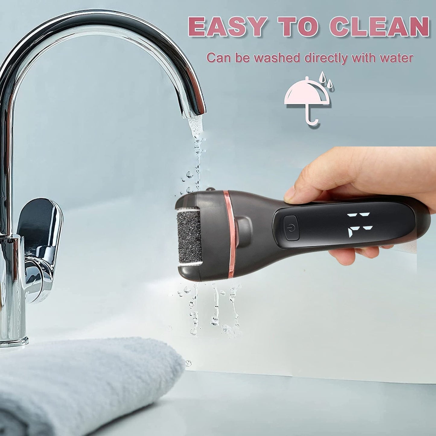 Rechargeable Electric Foot File Callus Remover Machine Pedicure Device Foot Care Tools Feet For Heels Remove Dead Skin