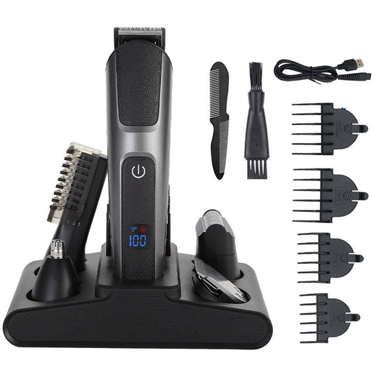 Hair Clippers Multifunctional Men Professional Electric 5 In 1 Body Nose Haircut Machine Kit Beard Trimmer Razor