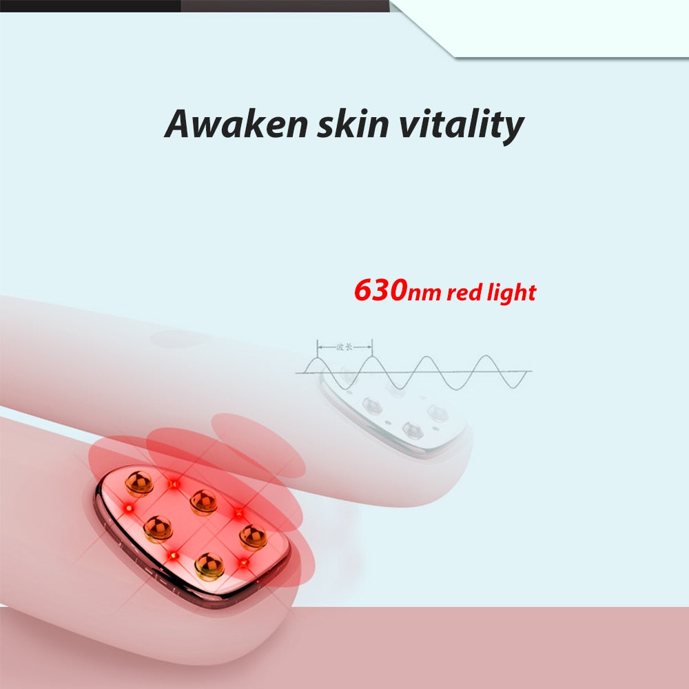 RF Radio Frequency Eye Massager Anti-Ageing Wrinkle Massager Portable Electric Device Dark Circle Facials Vibration Massage Pen