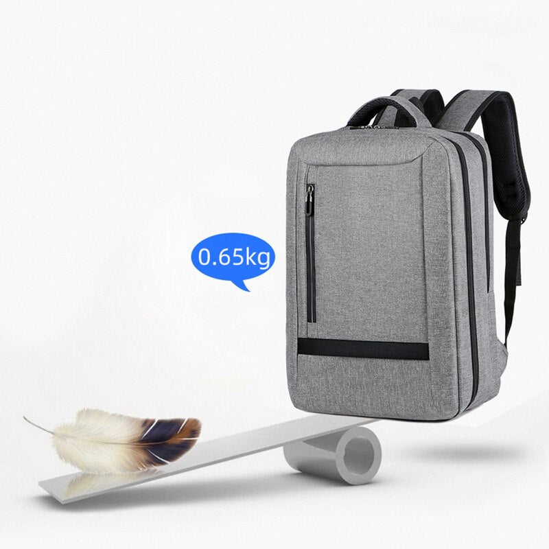 Backpack For Men USB Charging Business Bag Multifunctional Waterproof Rucksack Male For Laptop 15 6 Inch Portable Travel Bagpack