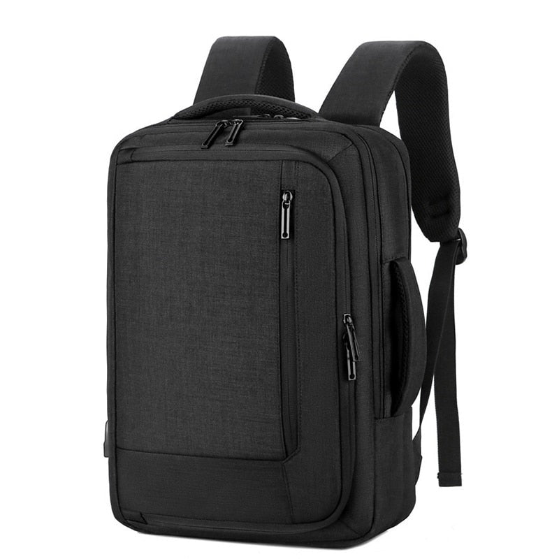 Men's Backpack Trendy Multifunctional Oxford Cloth Laptop Backpack USB Rechargeable Waterproof Business Bag For Man