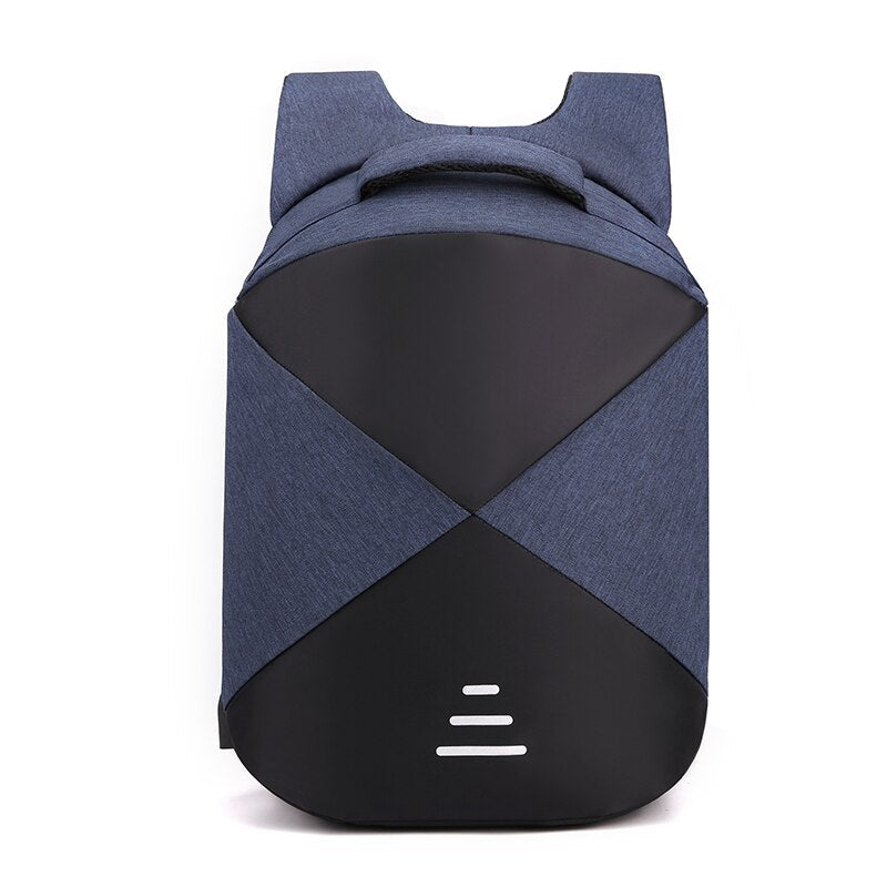 Mens Backpack Large Capacity USB Charging Bag Multifunctional Waterproof Casual Rucksack Male For Laptop 15.6 Inch