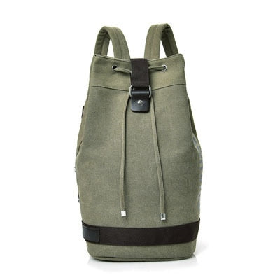 Fashion Casual Canvas Sports Backpack Bucket Bag Travel Backpack Men's Bags Unisex Designer Bags Duffle Bag Overnight Bags