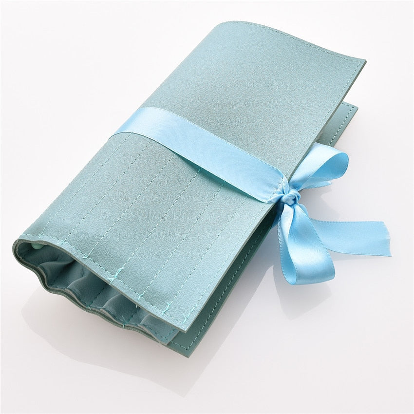 12pcs/set Makeup Brushes Light Blue Beauty Cosmetics Foundation Blush Powder Concealer Eyeshadow Eyebrow