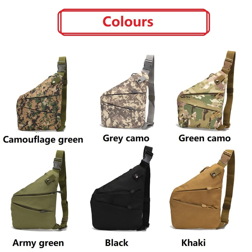 Single Shoulder Bags for Men Waterproof Nylon Crossbody Bags Male Messenger Bag Chest Bags