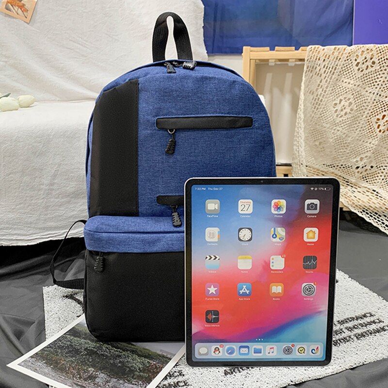 Multifunction Men's Backpack Casual Nylon Bag Male Business Portable Laptop Rucksack Unisex Bagpack Large Capacity Design