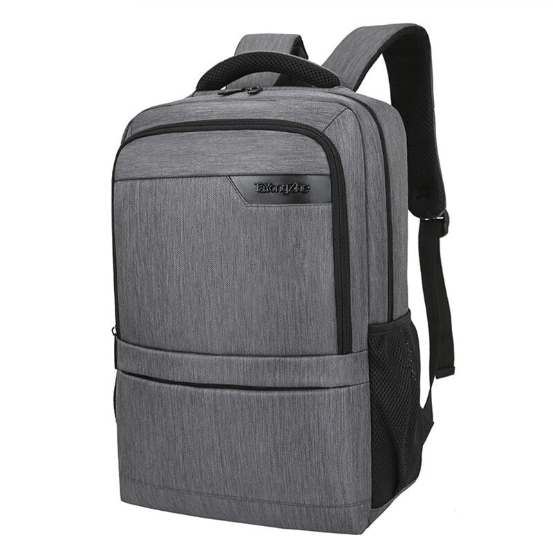 Grey Designer Backpack Multifunctional Large Capacity Nylon Bag For Laptop 15.6 Inch Waterproof Anti-theft Luxury Urban Backpack
