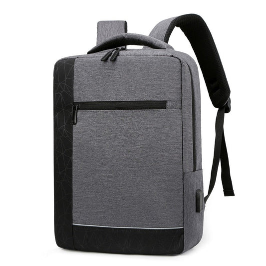 Men's Backpack Multifunctional USB Charging Bag Male Waterproof Oxford Cloth Rucksack For Laptop 15.6 Inch Urban Casual Bagpack