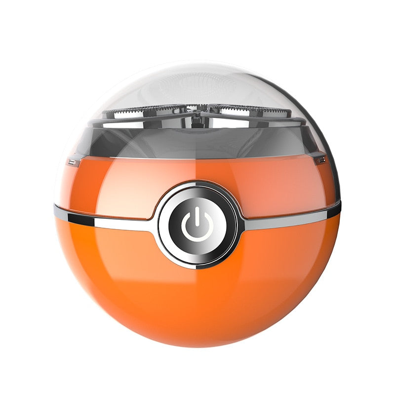 Mini Portable Rechargeable Electric Razor Waterproof Barber Rotary Razor Beard Shavers for Men Wet&Dry Cordless Shaver for Tavel