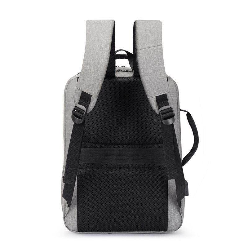 Multifunctional Men's Backpack Fashion Comfortable Large Capacity Business Bag High Quality Oxford Cloth Design Shoulder Handbag