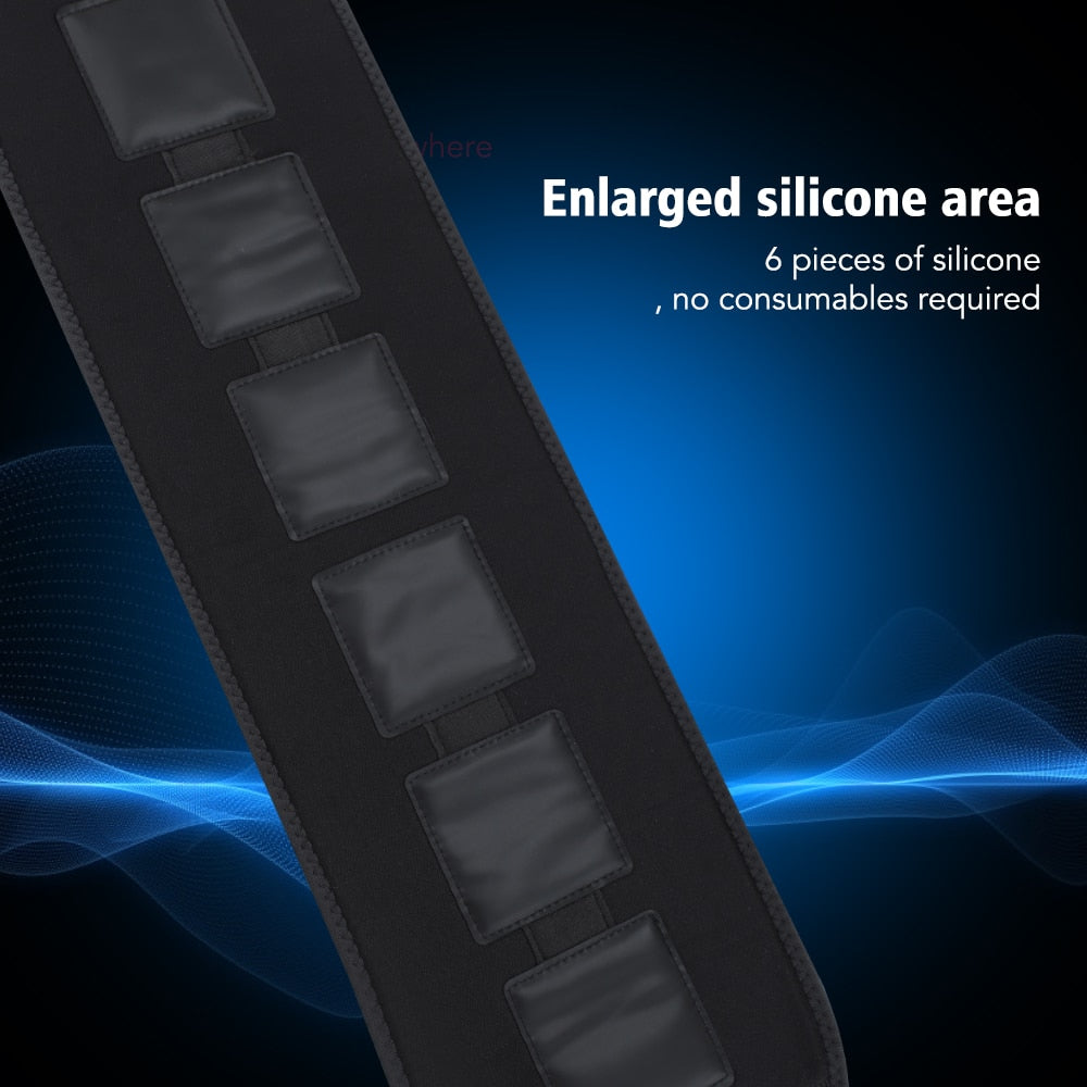 EMS Pulse Body Massager Belt Anti Celluite Smart Abdomen Muscle Stimulator Fat Burner Waist Weight Loss Body Slimming Massage