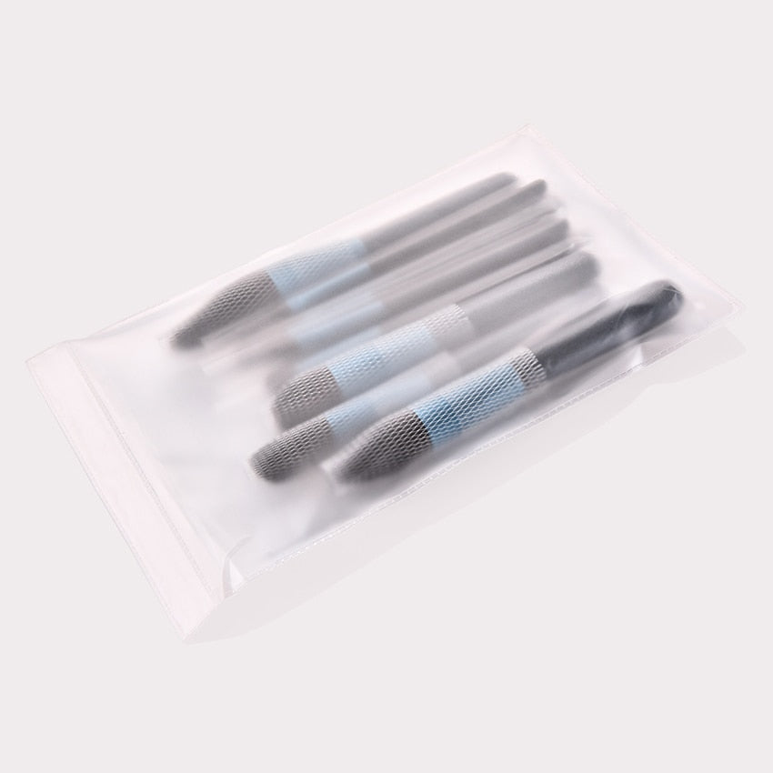 12pcs Blue Makeup Brushes Set Blush Eye Shadow Brush Nano Nylon Wool High End Professional Beauty Cosmetic Kit