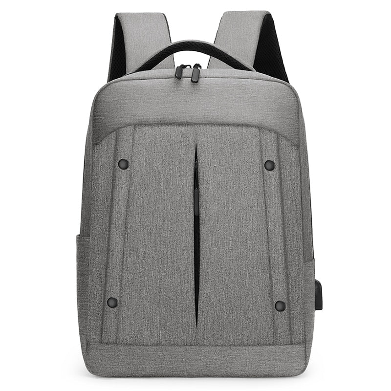 Men's Backpack Holds 15.6 Inches Laptop Bag Multifunction USB Charging Large Capacity Nylon Waterproof Rucksack For Male