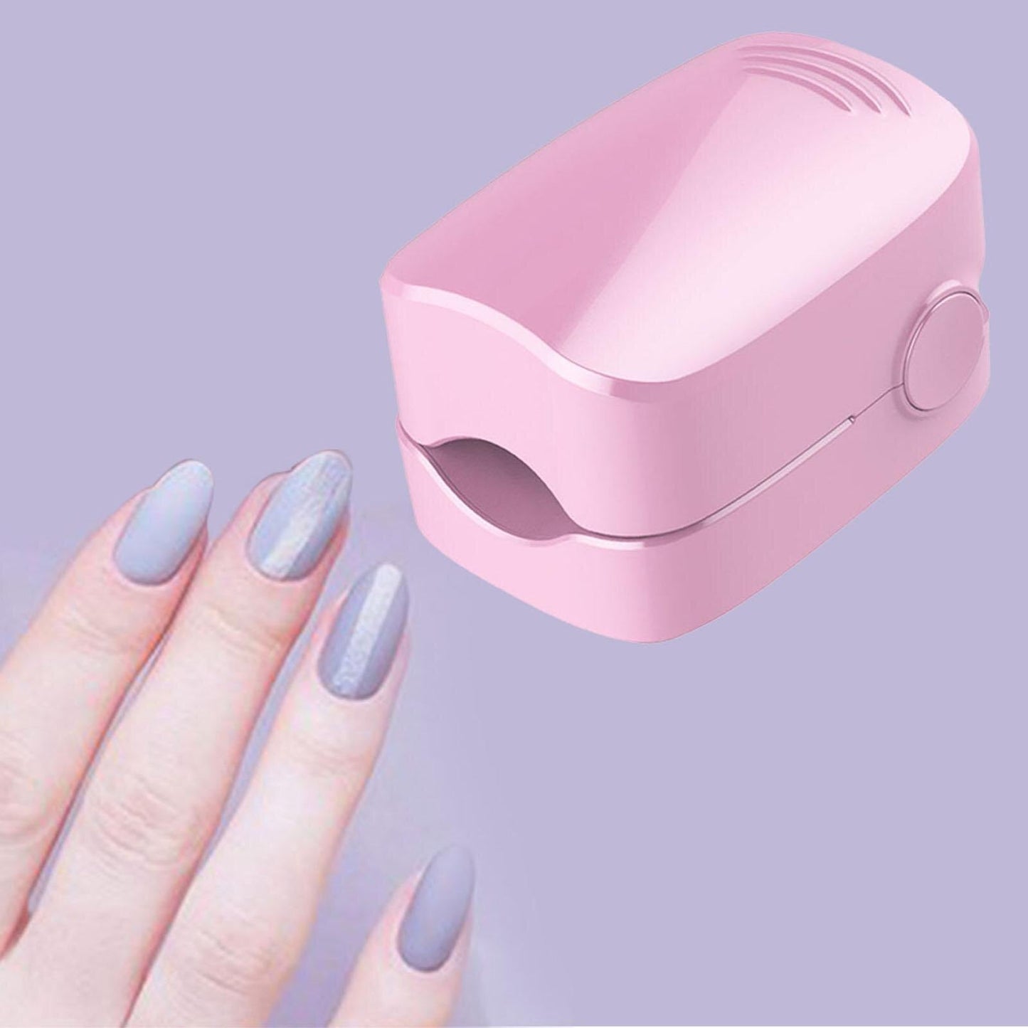 Dryer Lamp 30 Timer Fast Drying Portable 4 LEDs Manicure Light LED Nail Lamp for Fingernail & Toenail  Nail Art