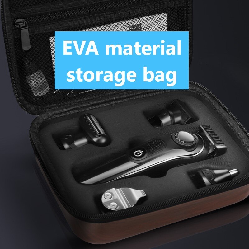 Adjustable Beard Trimmer for Men Mens Stubble and Beard Hair Clippers Trimmer Cordless Rechargeable Body Groomer