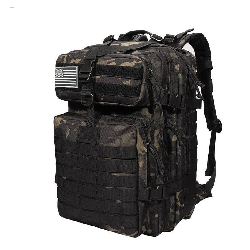 30L/50L 1000D Nylon Waterproof Backpack Outdoor Military Rucksacks Tactical Sports Camping Hiking Trekking Fishing Bag
