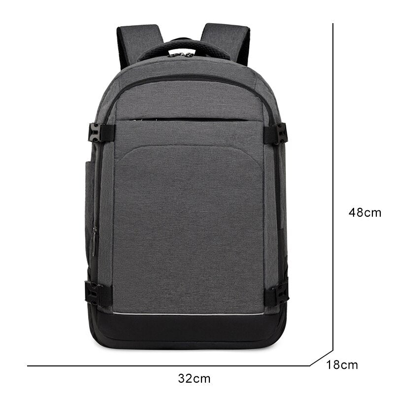 Men's Business Backpack New Multifunction USB Charging Bag For Male Rucksack Laptop Bagpack 15.6 Inches Luxury Unisex