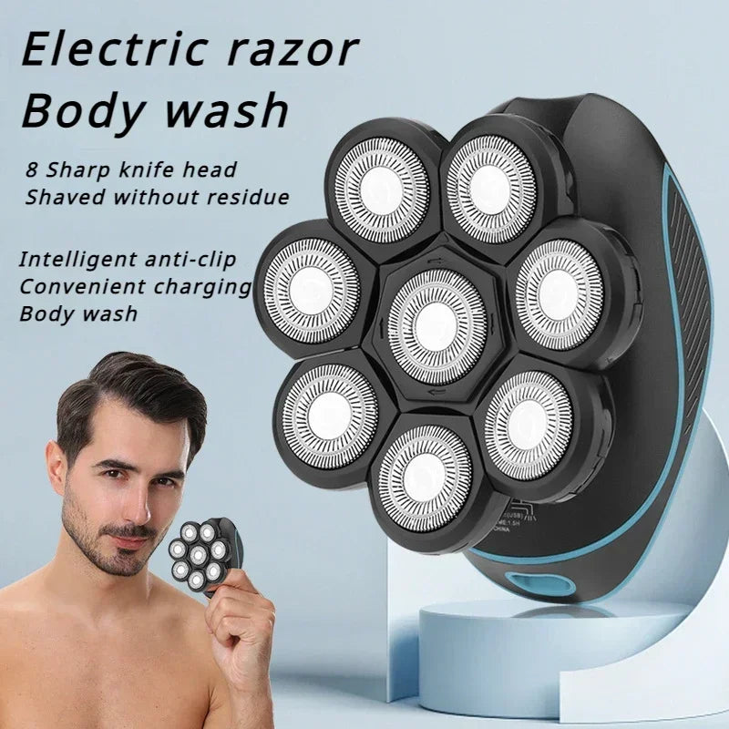 Men's Electric Shaver Home Full Body Wash Shaver Hair Clipper Hair Trimmer for Men