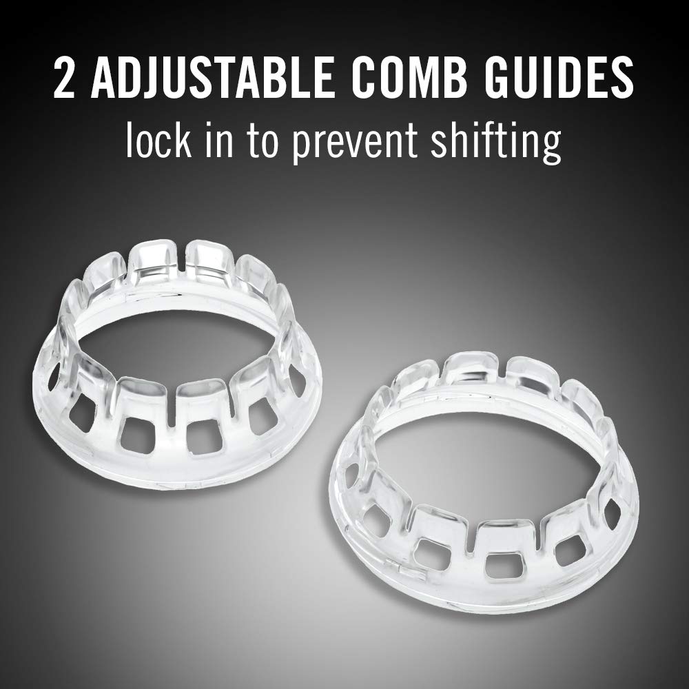 Electric Even Cut Rotary Hair Trimmer for Men Washable Rechargeable Hair Clipper Self-haircut Shortcut Kit for Men