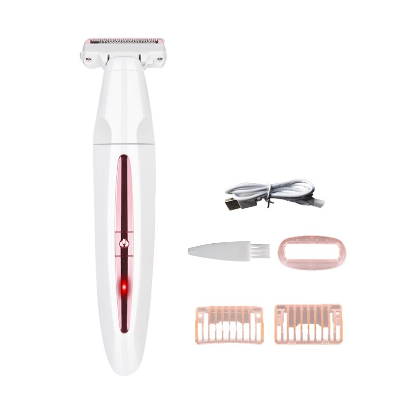 Travel Shaver USB Male Female Pubic Shaving IPX5 Woman Hair Trimmer for Groin Sex Intimate Place Electric Razor Wet Dry Washable