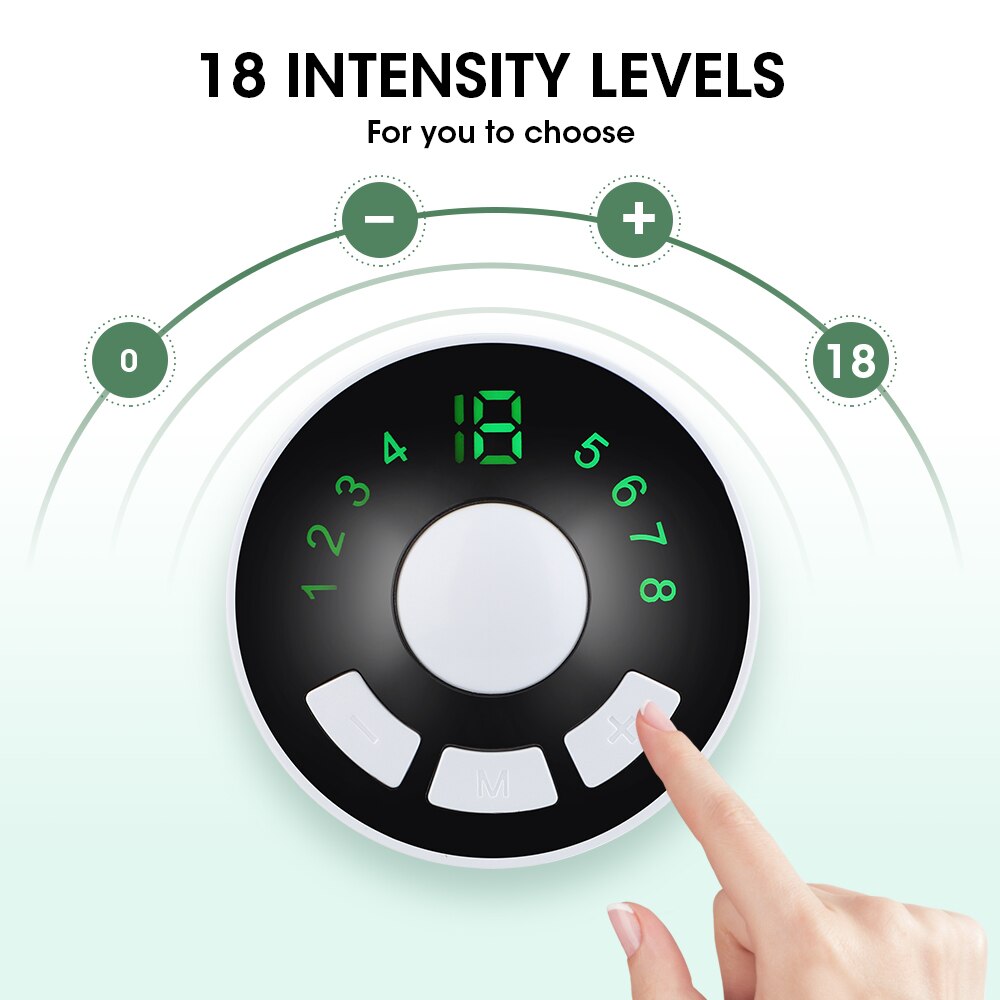 EMS Electric Massager Stimulator Pain Relief Neck Back Leg Health Care Relaxation Tool Cervical Health Care Device