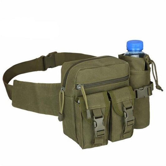 Men's Tactical Casual Fanny Waterproof Pouch Waist Bag Packs Outdoor Military Bag